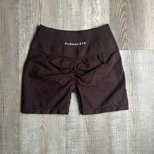 alphalete amplify shorts🥥